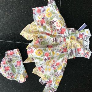 Little girls cotton dress